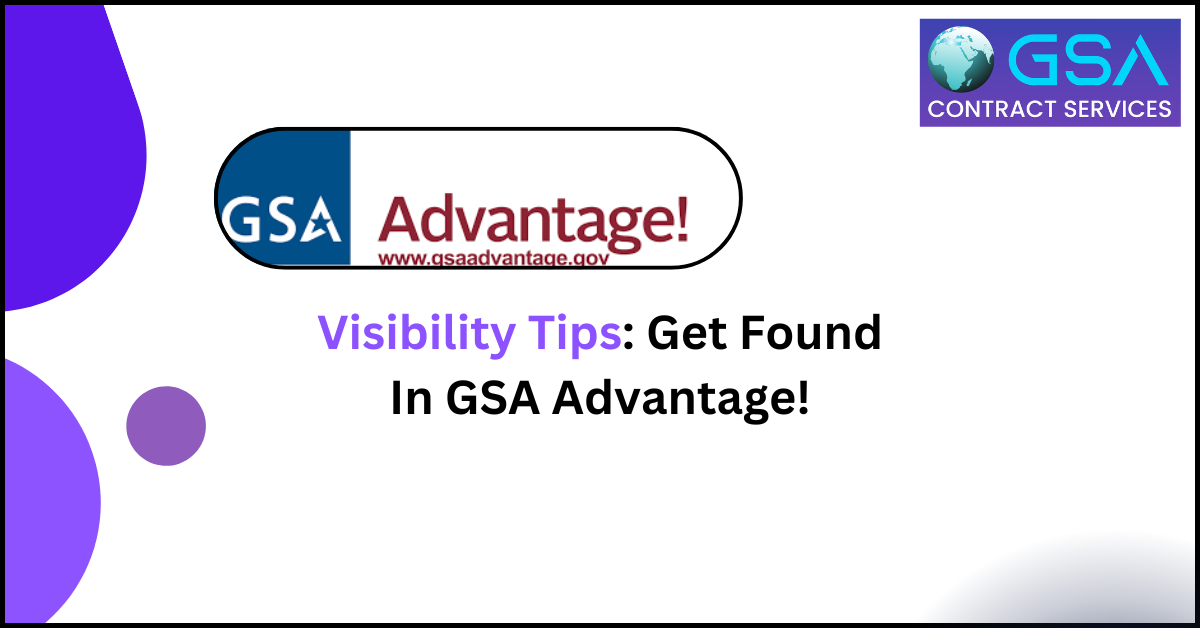 get noticed in gsa advantage