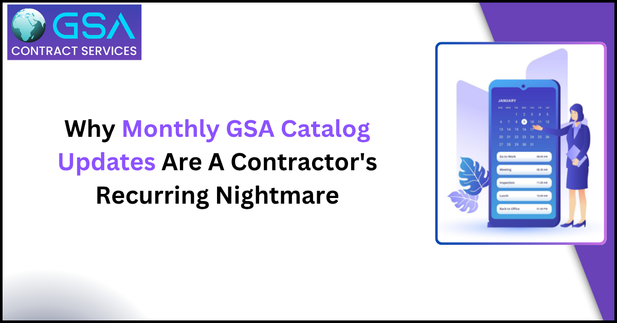 Monthly GSA Catalog Update Difficulties