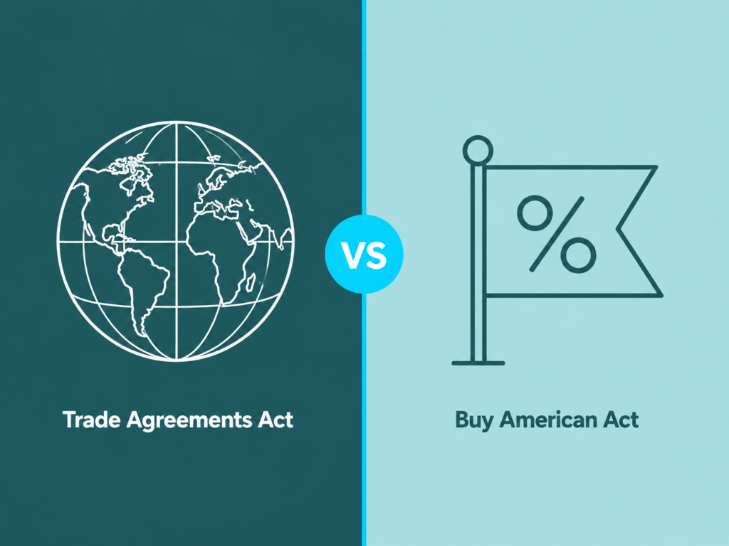 Trade Agreements Acts vs Buy American Act