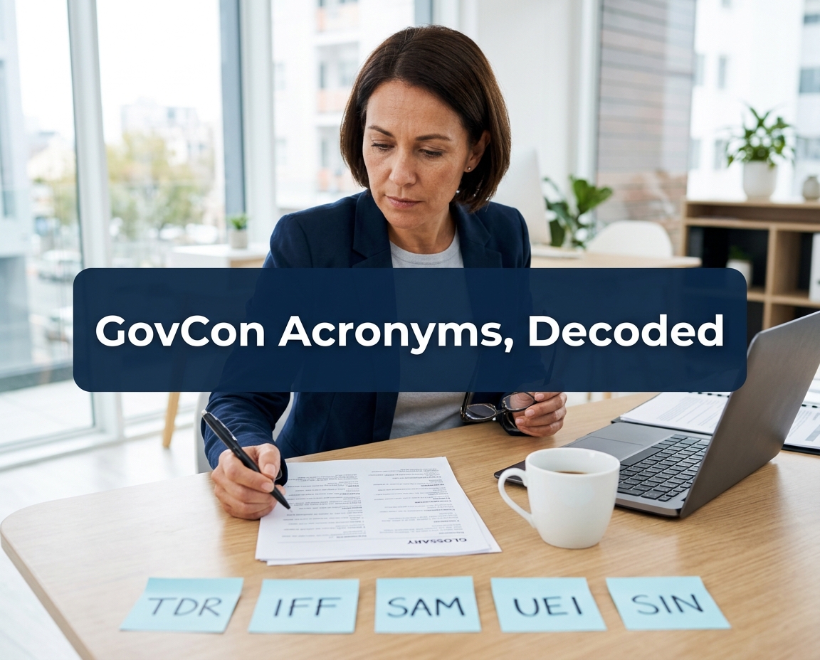 Government Contracting Acronyms: A Glossary for GSA Contractors