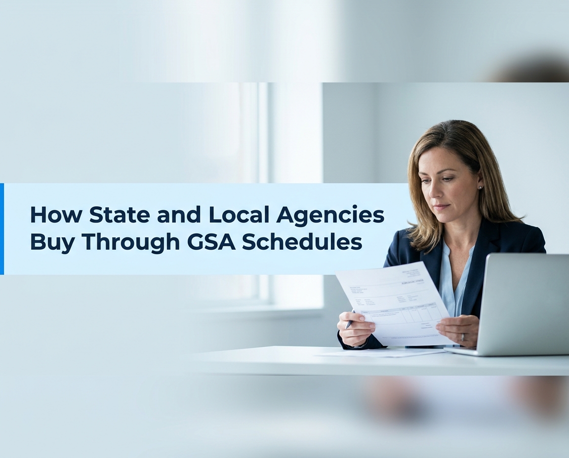 How State and Local Agencies Purchase Through GSA Schedules