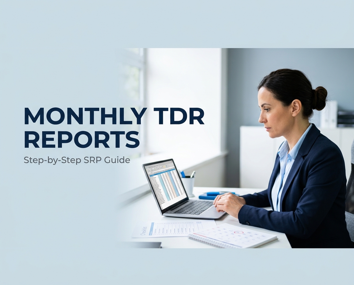 How to Submit Monthly TDR Reports in the FAS Sales Reporting Portal